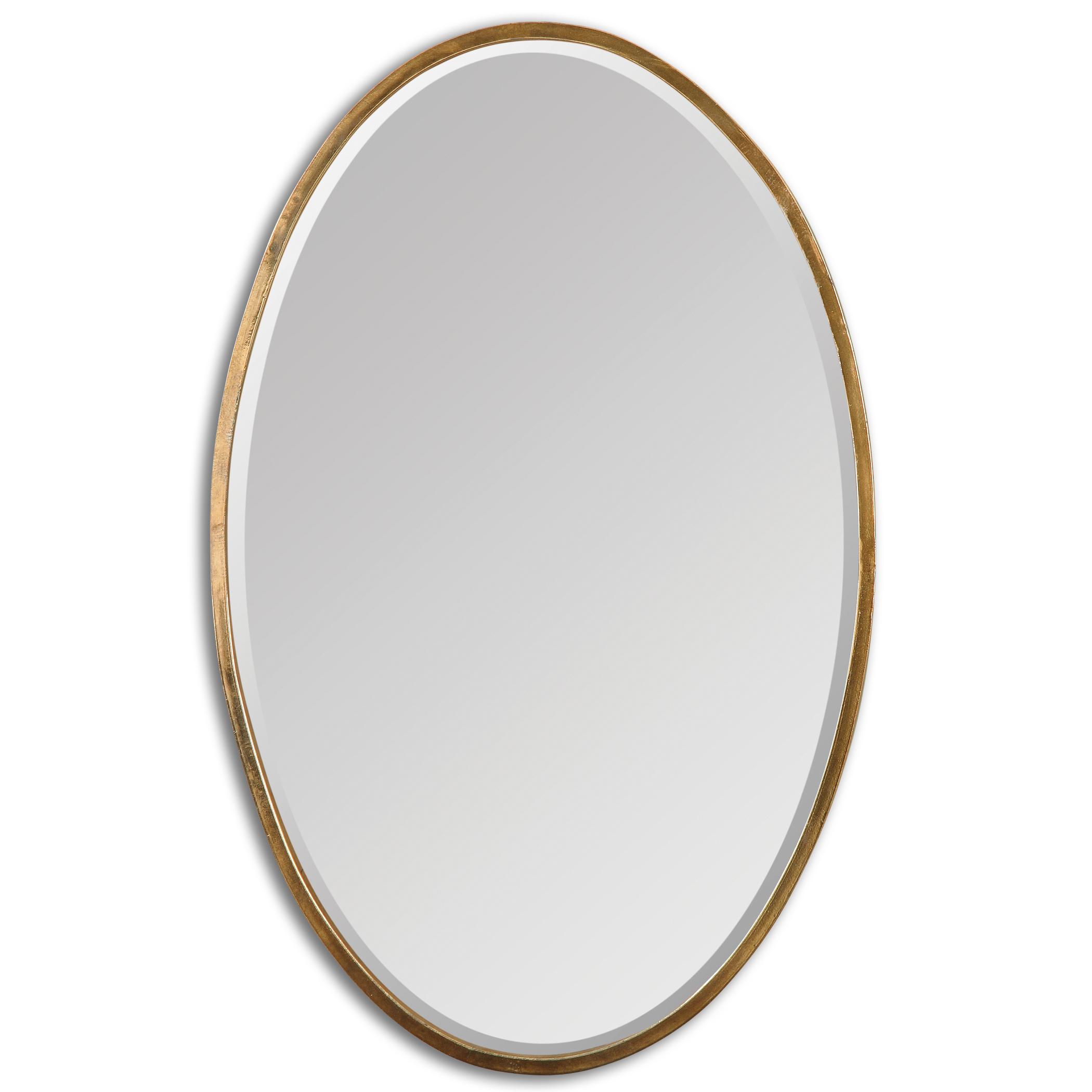 Uttermost Mirrors Oval 12894 Herleva Gold Oval Mirror Upper Room